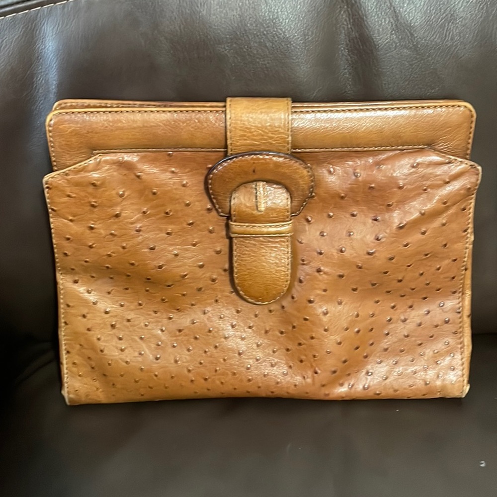 Ostrich bag